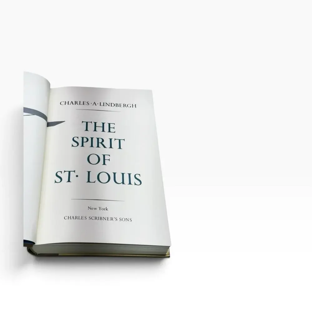 Charles Lindbergh The Spirit of St. Louis Charles Scribner's Sons in Slipcase